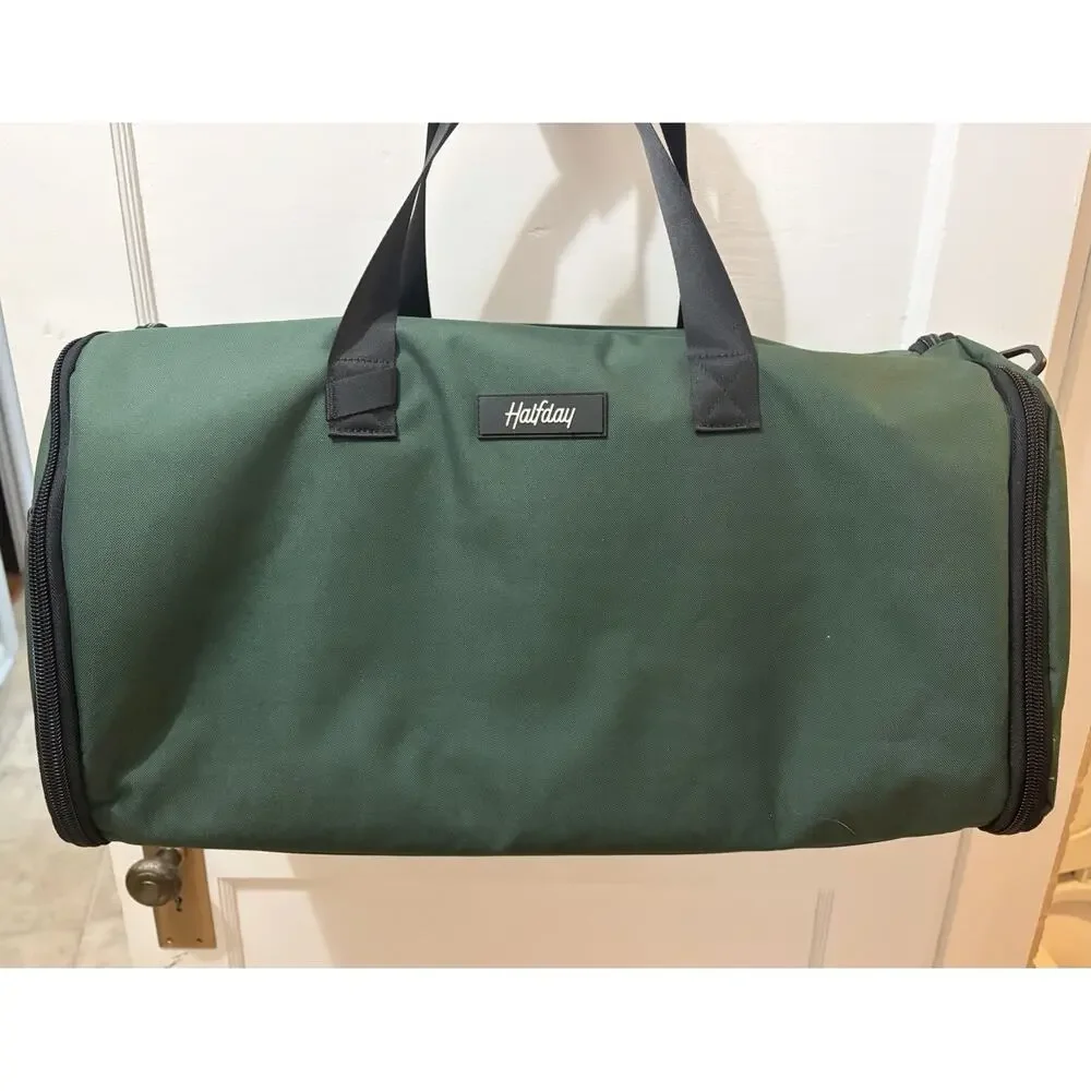 Halfday Garment Duffel Bag Green Perfect But 